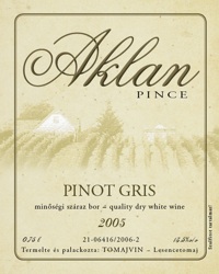 Aklan-Pince Szürkebarát 2007